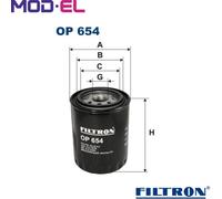 OIL FILTER OP 654 FOR JAGUAR VANDEN/PLAS XJ/SC/Convertible XJSC DAIMLER 4.0L XJ