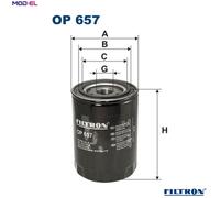 FILTRON OP 657 Oil filter