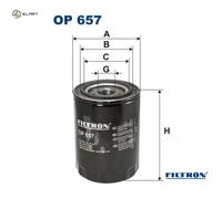 OIL FILTER OP 657 FOR PORSCHE 911/Targa/Convertible/Speedster M64.02/01 3.6L 911