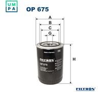 OIL FILTER OP 675 FOR MAZDA PROCEED/DRIFTER B-SERIE/SUV/BRAVO/Pickup BOUNTY 2.5L