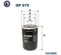 Filtron Oil Filter OP 675 – Fits Mazda B-Series & Ford USA F-2