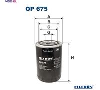Filtron Oil Filter OP 675 – Fits Mazda B-Series & Ford USA F-2