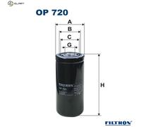 FILTRON OP 720 Automatic transmission filter