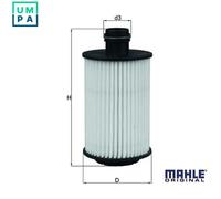 Oil Filter OX1012D Mahle 25183556 4818038 93745801 95599740