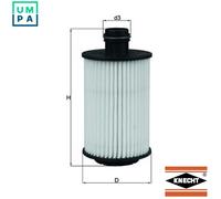 Oil Filter OX1012D Mahle 25183556 4818038 93745801 95599740