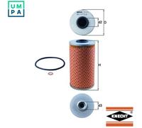 MAHLE OX 103D Oil Filter - Oil Filter with Gasket / Gasket Set