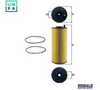 MAHLE OX 1059D Oil Filter - Oil Filter with Gasket/Gasket Set