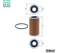 MAHLE Oil Filter Element - OX1267D