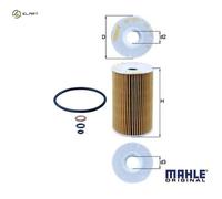 MAHLE ORIGINAL OX 127/1D Oil filter