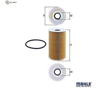 MAHLE Oil Filter - OX1281D