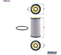 MAHLE ORIGINAL OX 1311D Oil filter