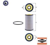 OIL FILTER OX 1311D FOR AUDI A4/B9 Q5/Van/Sportback A5 A6/C8/Allroad A7 3.0L
