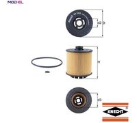 Oil filter Filter Insert OX 1312D KNECHT for VOLVO LYNK & CO