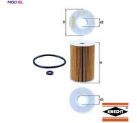 MAHLE OX 135/1D Oil filter