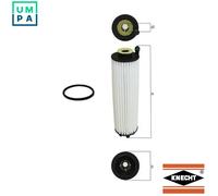 Mahle Oil Filter Element OX1366D - Fits Mercedes - OE Quality and Specification