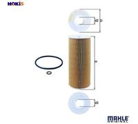 MAHLE OX 143D Oil filter
