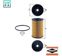 Mahle Oil Filter OX150D Mercedes Benz - Precision OE Matching Fit & Quality