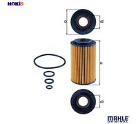 OIL FILTER OX 153/7D FOR MERCEDES-BENZ C-CLASS/T-Model/Break LASS SLK 2.6L