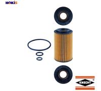 Oil Filter fits MERCEDES SLK250 R172 2.2D 2012 on OM651.980 Mahle 6511800009 New