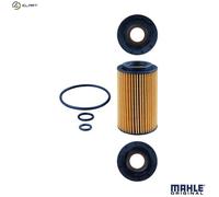 MAHLE OX 153/7D2 Oil Filter - Oil Filter with Gasket/Gasket Set