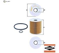 MAHLE OX 156D1 Oil filter