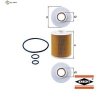 MAHLE OX 163/4D Oil filter