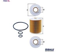 OIL FILTER OX 163/4D FOR VAUXHALL CORSA/Mk/II/VAN CORSAVAN ASTRAVAN/IV COMBO