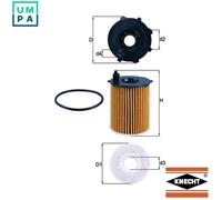 MAHLE OX 171/16D Oil Filter - Oil Filter with Gasket/Gasket Set