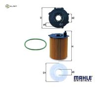 OIL FILTER OX 171/2D1 FOR PEUGEOT PARTNER/Box/Body/MPV/TEPEE/FURGON/Van/URBANA