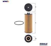MAHLE OX 174D Oil filter