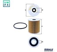 MAHLE OX 175D Oil Filter - Oil Filter with Gasket / Gasket Set