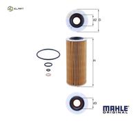 OIL FILTER OX 177/3D FOR BMW 5/E6/E66/E67/E60/E61/SAV/E70/E3 X3/E83 X5/E53 X6
