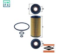 MAHLE OX179D OIL FILTER