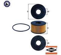 MAHLE OX 191D Oil filter