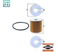 MAHLE OX 192D Oil Filter - Oil Filter with Gasket/Gasket Set