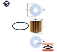 KNECHT OX 192D Oil Filter for MERCEDES-BENZ,NISSAN