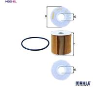 KNECHT OX 192D Oil Filter for MERCEDES-BENZ,NISSAN
