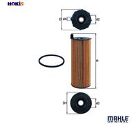Oil Filter OX196/1D Mahle 057002561L 057115561K 057115561L 76630412 OX1961DECO
