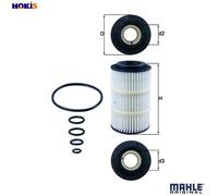 MAHLE OX 345/7D Oil filter