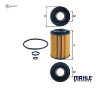MAHLE Oil Filter Element - OX347D