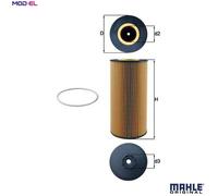 Mahle Oil Filter OX348D Mercedes AXOR - Precision OE Matching Fit & Quality