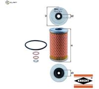 MAHLE OX 34D Oil filter