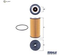 Oil Filter fits AUDI S4 B6, B7 4.2 03 to 09 Mahle 077115401AA 077115401AC New