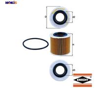 MAHLE OX 360D Oil Filter - Oil Filter with Gasket/Gasket Set