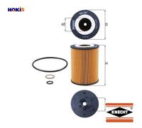 OIL FILTER OX 367D FOR MORGAN AEROMAX ALPINA BMW 5/SAV/E3/E61/E60/E66/E67 X5 B7