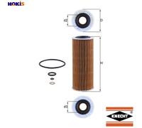 Mahle Original Oil Filter 55200423 - Fits Alfa Romeo 159 (939) 2.4D 2005-2012 - 71740470