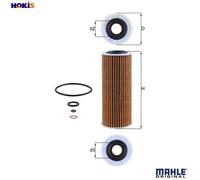 Mahle Original Oil Filter 55200423 - Fits Alfa Romeo 159 (939) 2.4D 2005-2012 - 71740470