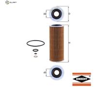 Oil Filter fits ALFA ROMEO 159 939 2.4D 05 to 12 Mahle 55200423 71740470 Quality