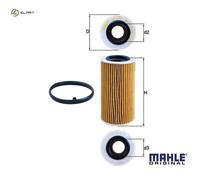 MAHLE Oil Filter - OX370D1