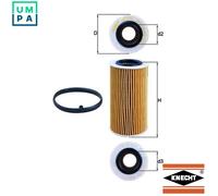 Oil Filter OX370D1 Mahle 30757730 30788490 30788821